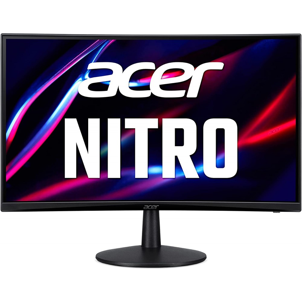 Acer Nitro ED240Q Sbiip 23.6" Full HD VA 1500R Curved Gaming Monitor ...